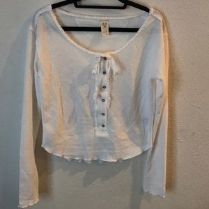 White We the Free sweater